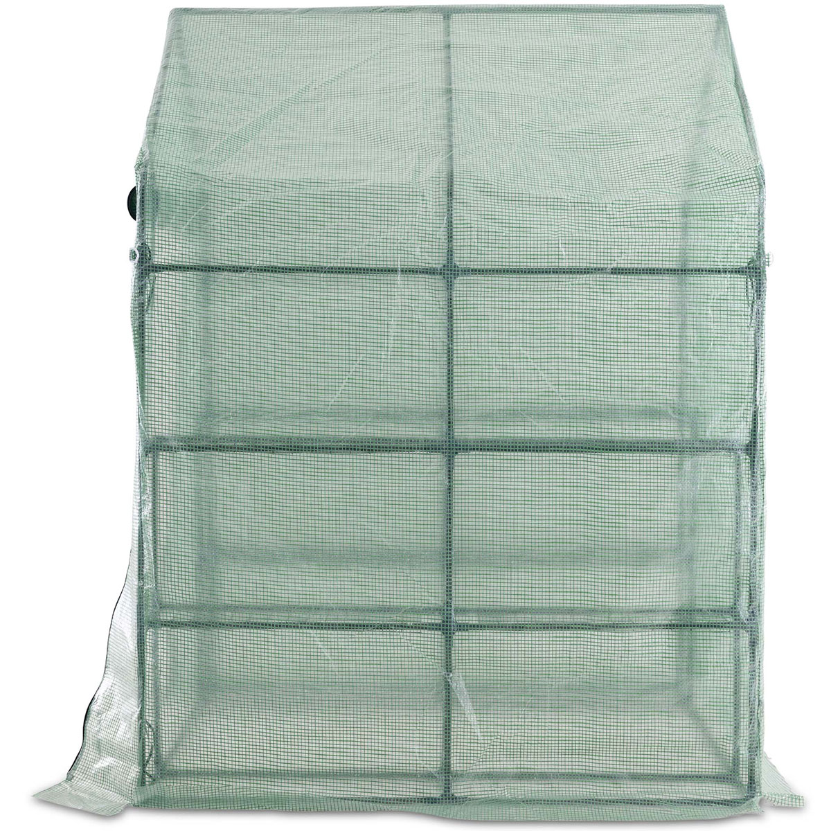 Växthus Metalcraft 2,04 kvm Grön Kvadrat