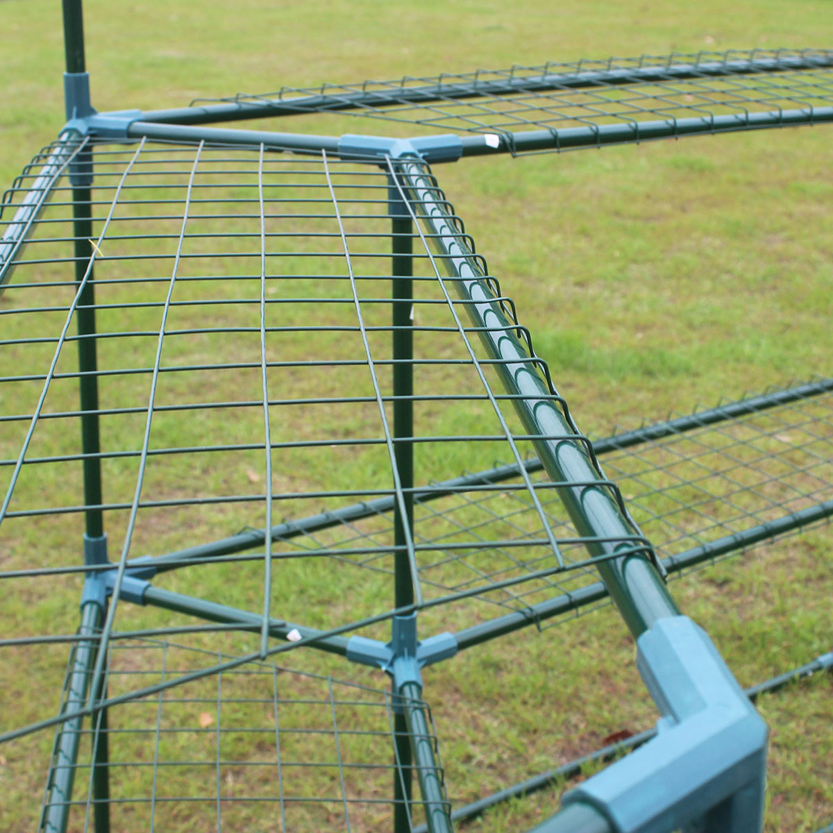 Växthus Metalcraft 3,8 kvm Grön Sexkantigt