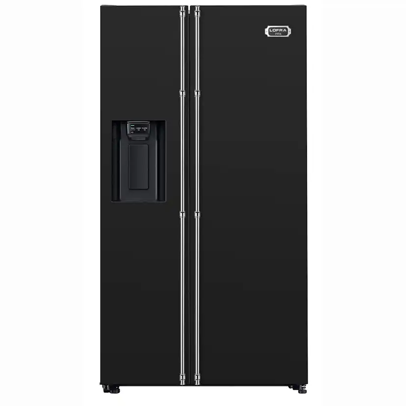 Kylskåp Lofra Dolce Vita Black/Chrome - V4