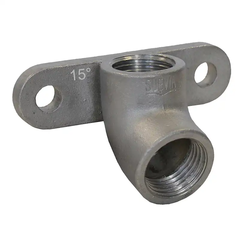 Ventilfäste Willab Rostfritt R15xR15 15°