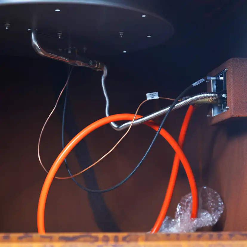 Eldstad Lyfco Vilhelmina Cortenstål