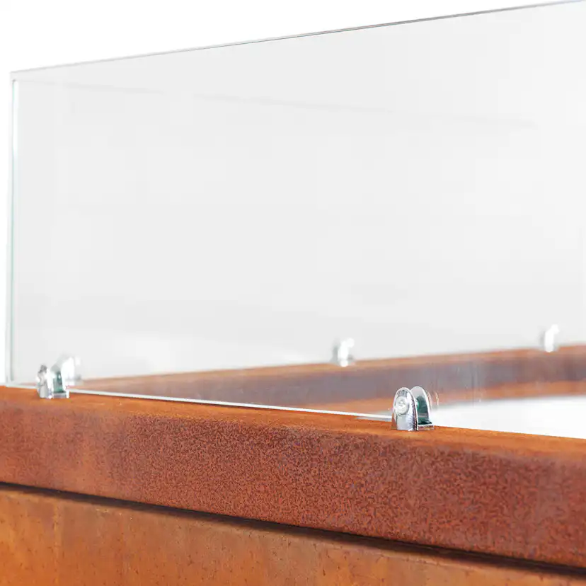 Eldstad Lyfco Vilhelmina Cortenstål