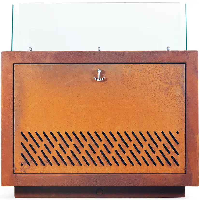 Eldstad Lyfco Vilhelmina Cortenstål