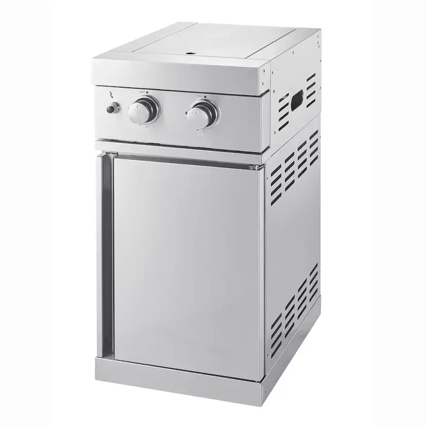 Modul med dubbla sidobrännare MyOutdoorKitchen Stainless Collection