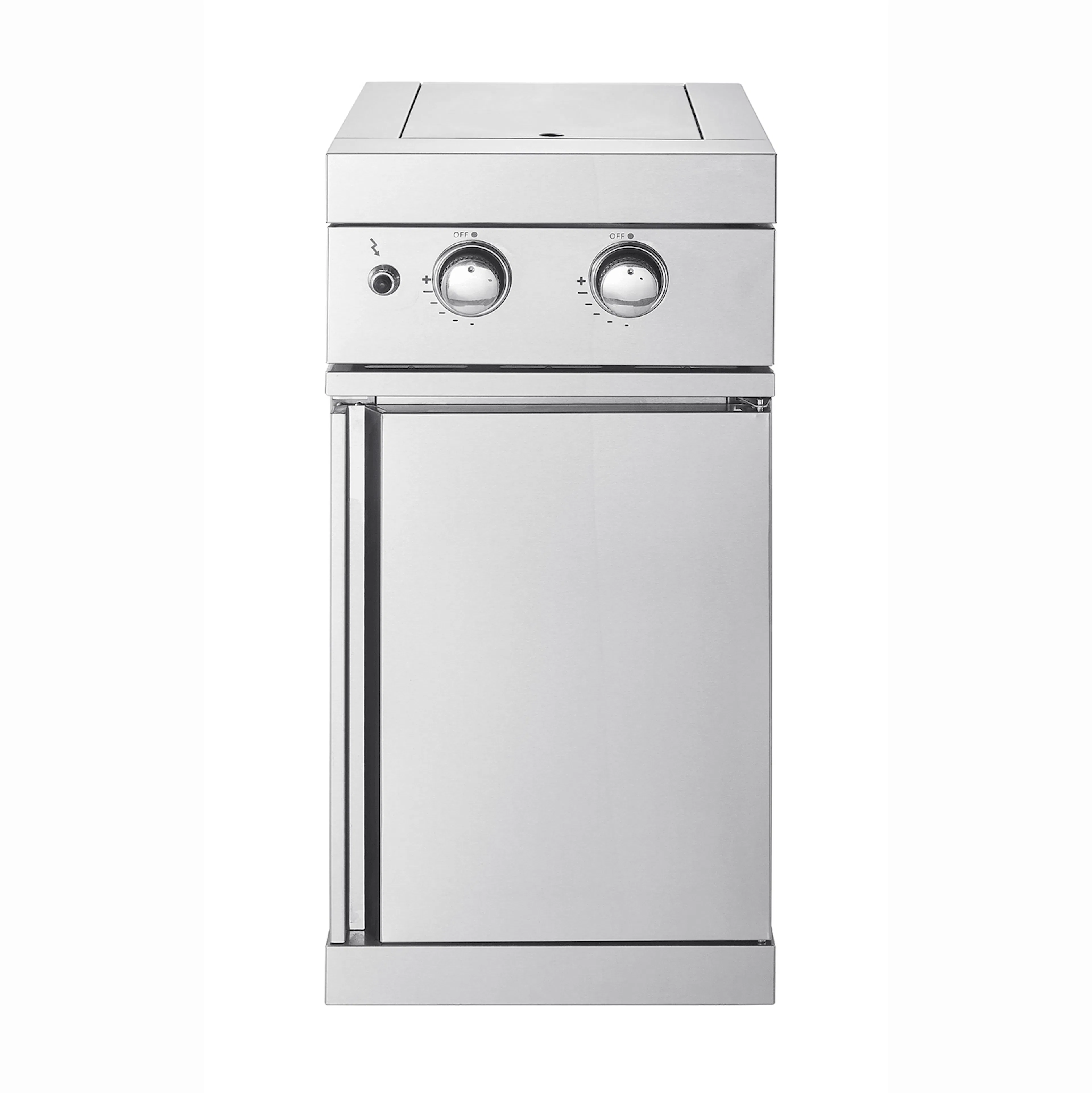 Modul med dubbla sidobrännare MyOutdoorKitchen Stainless Collection