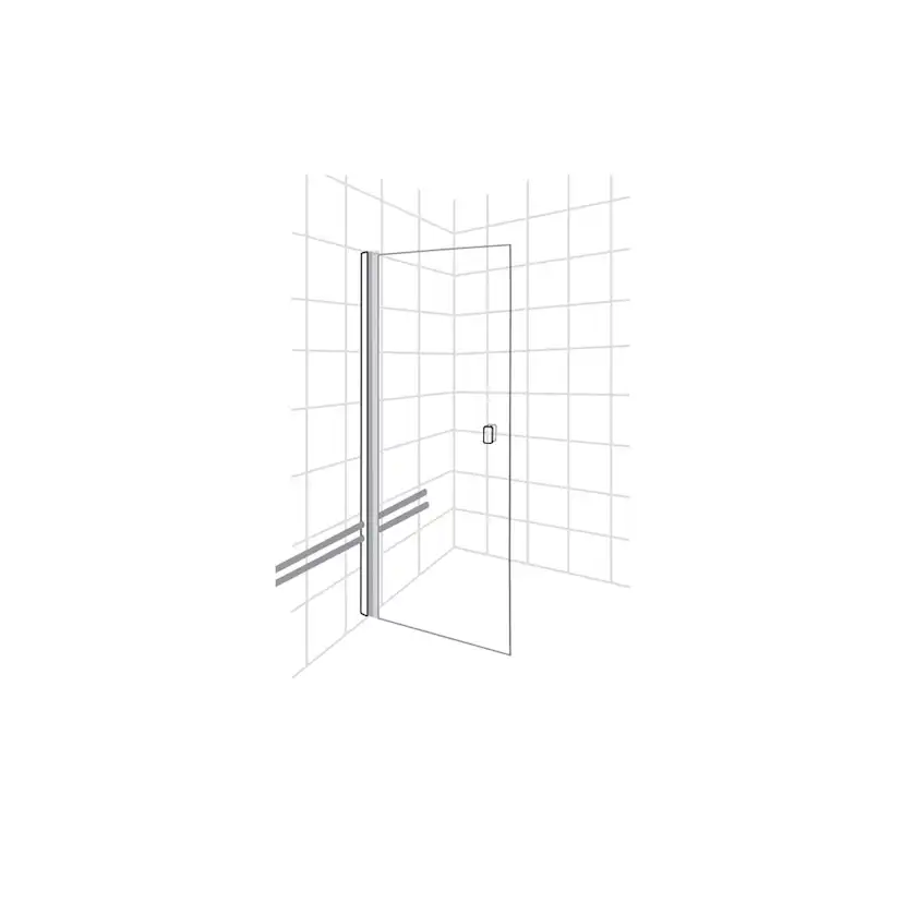 Förlängningsprofil Hafa Igloo Pro Door Naturlig