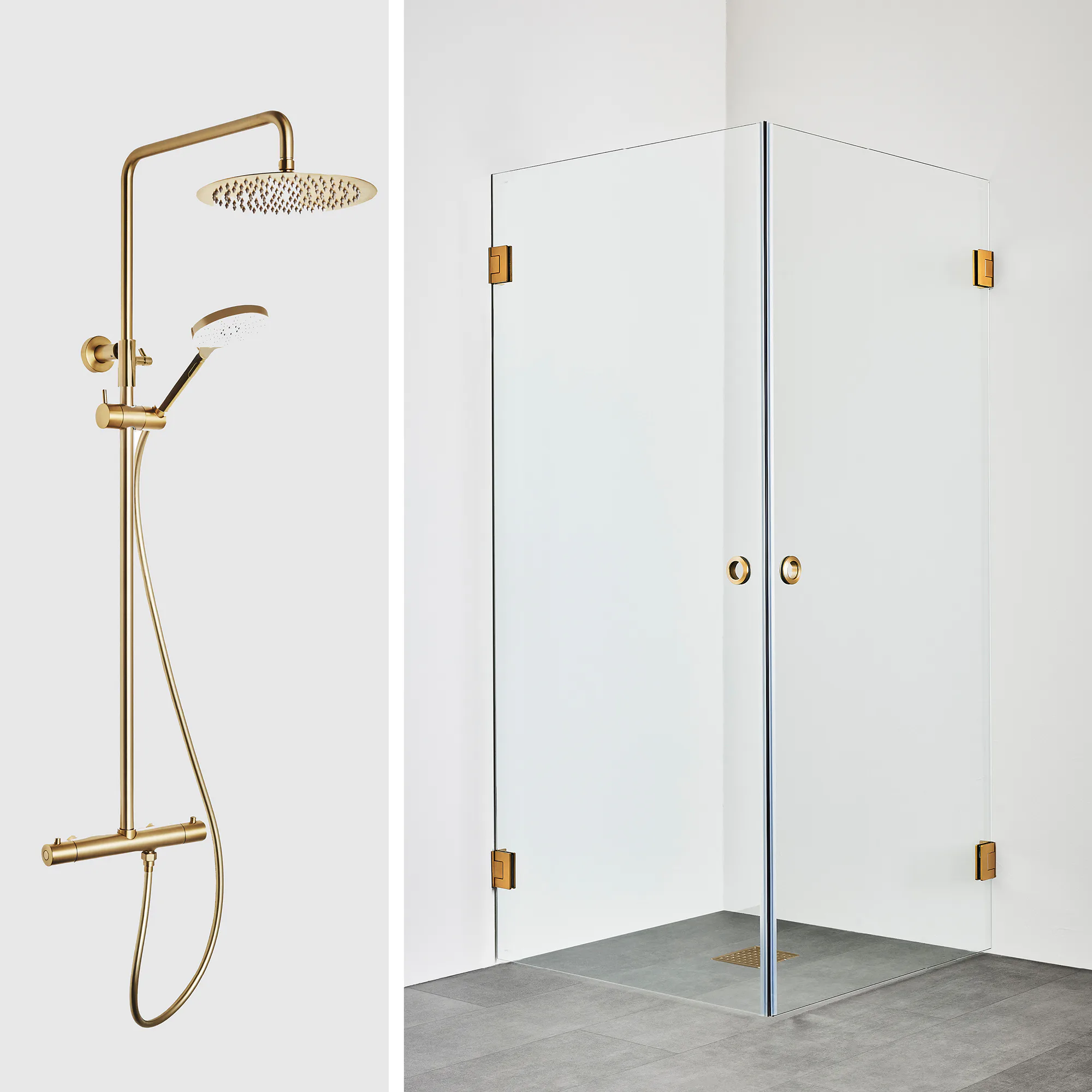 Duschpaket Hafa Duschhörn Infinity med Takduschset Fine