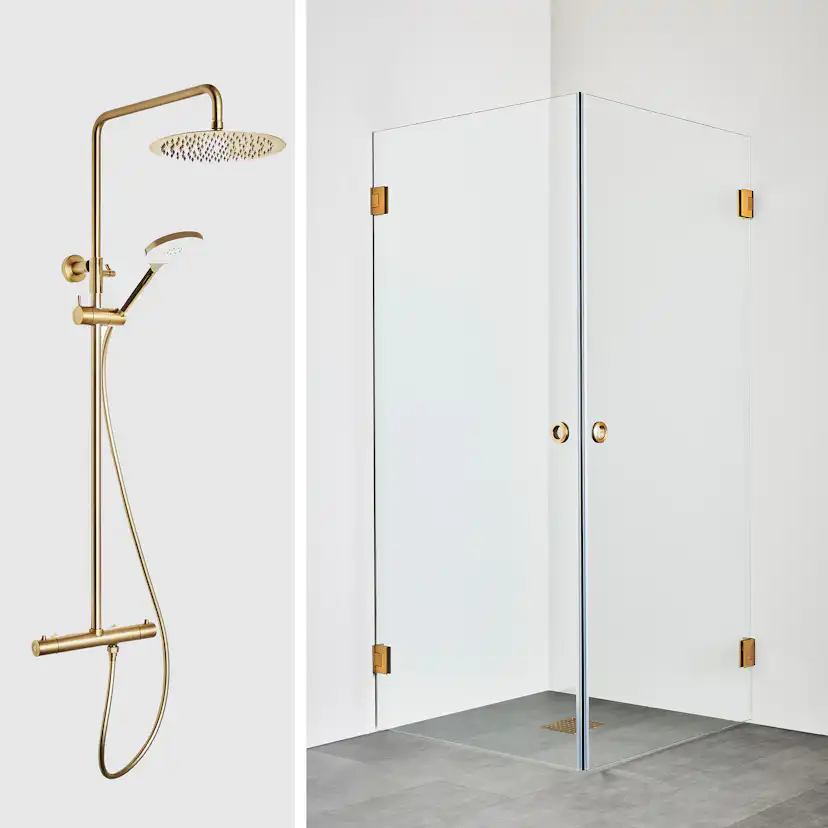 Duschpaket Hafa Duschhörn Infinity med Takduschset Fine