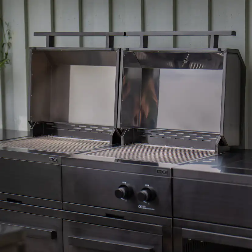 Gasolgrill Myoutdoorkitchen Nordic Line Black 201SS SE - LPG