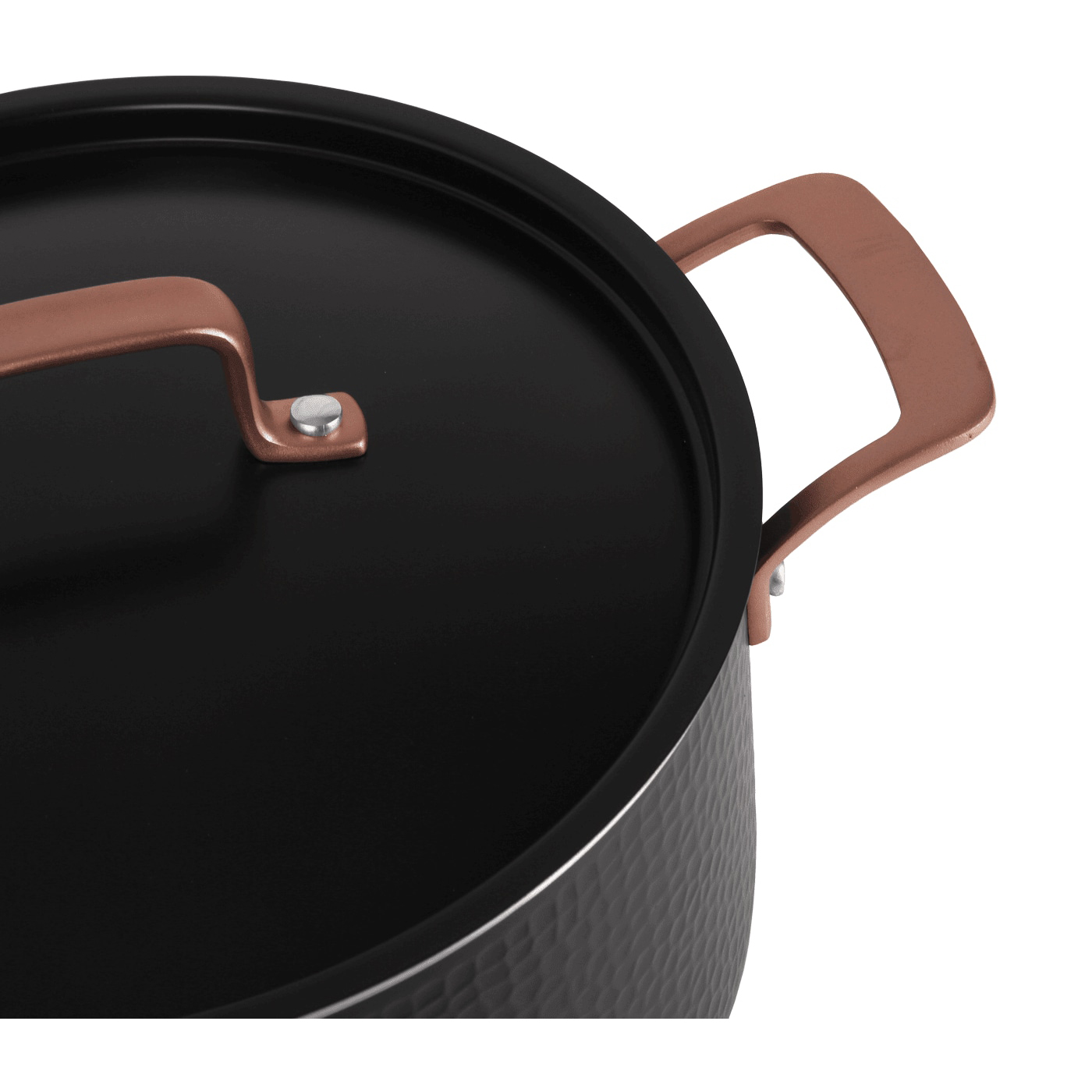 Gryta Pepper med Lock 24 cm Svart