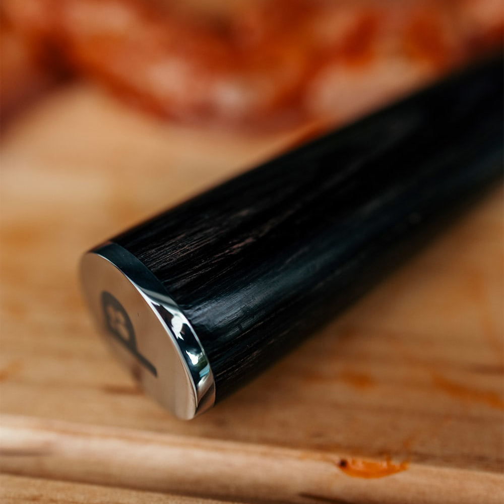 Kockkniv Pepper Damascus VG-10 Pakkawood