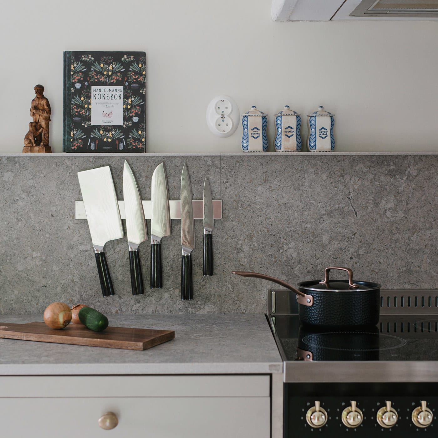 Santokukniv Pepper Damascus VG-10 Pakkawood