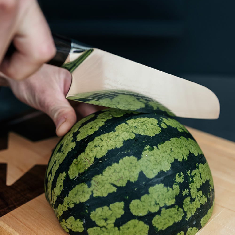 Santokukniv Pepper Damascus VG-10 Pakkawood