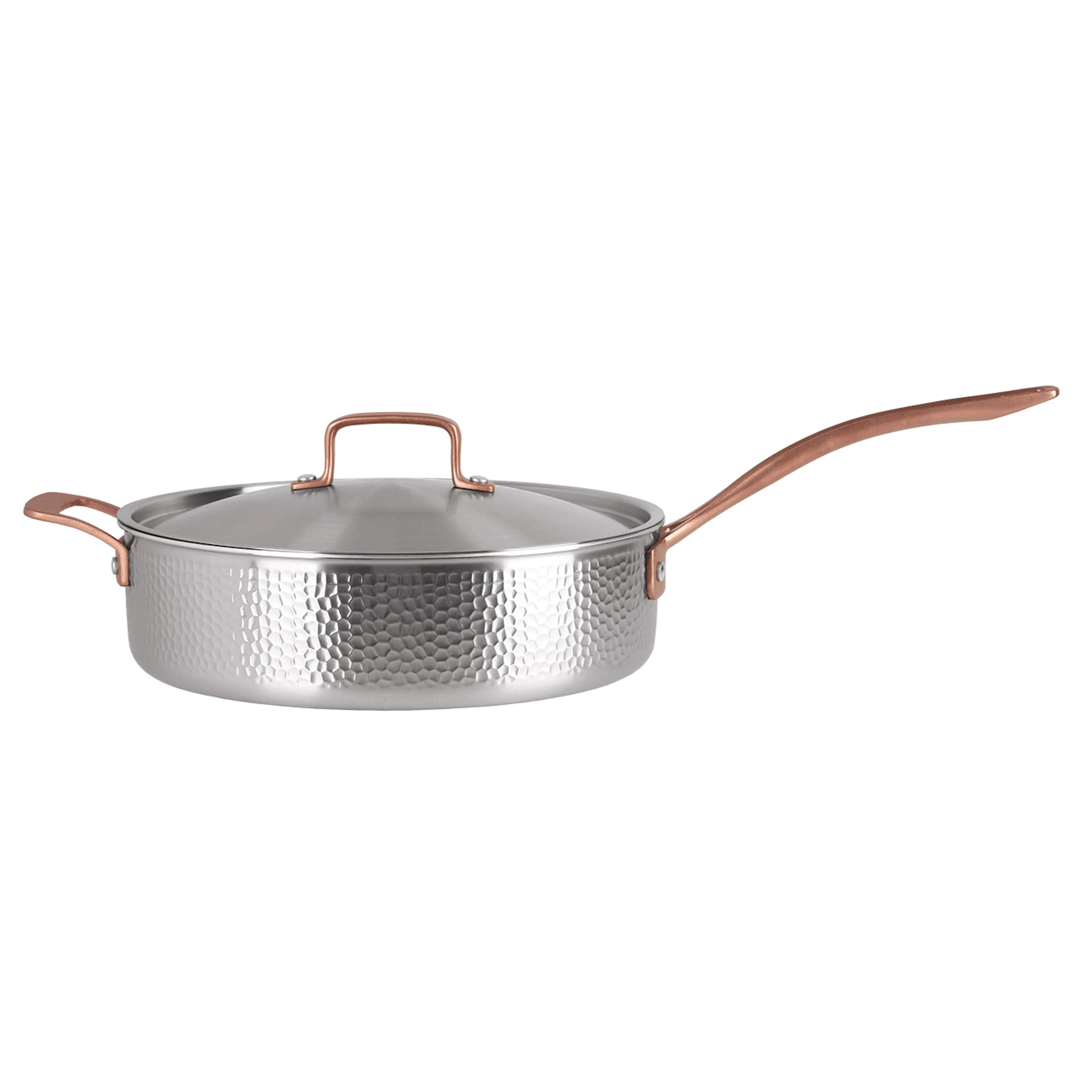 Traktörpanna Pepper med Lock 28 cm Stainless