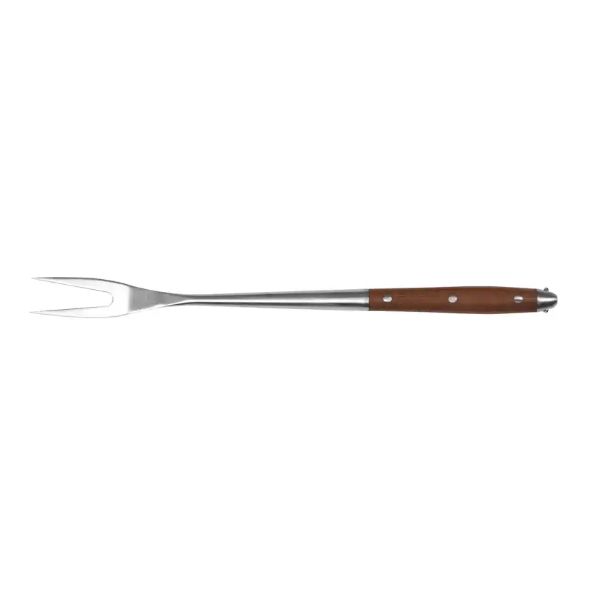 Grillgaffel Pepper Stainless med Trähandtag 47 cm