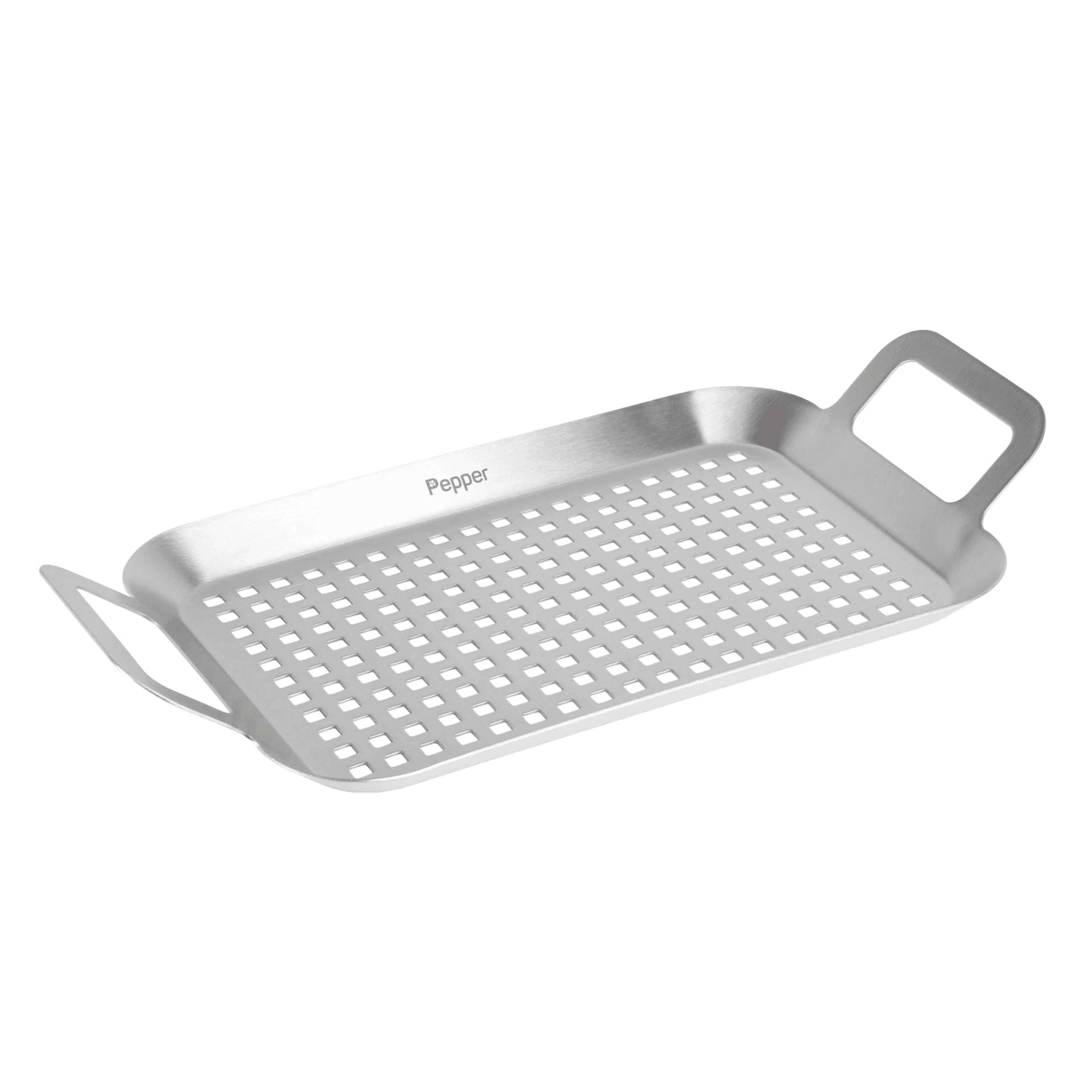 Grillbricka Pepper Stainless Steel 35x19x5 cm
