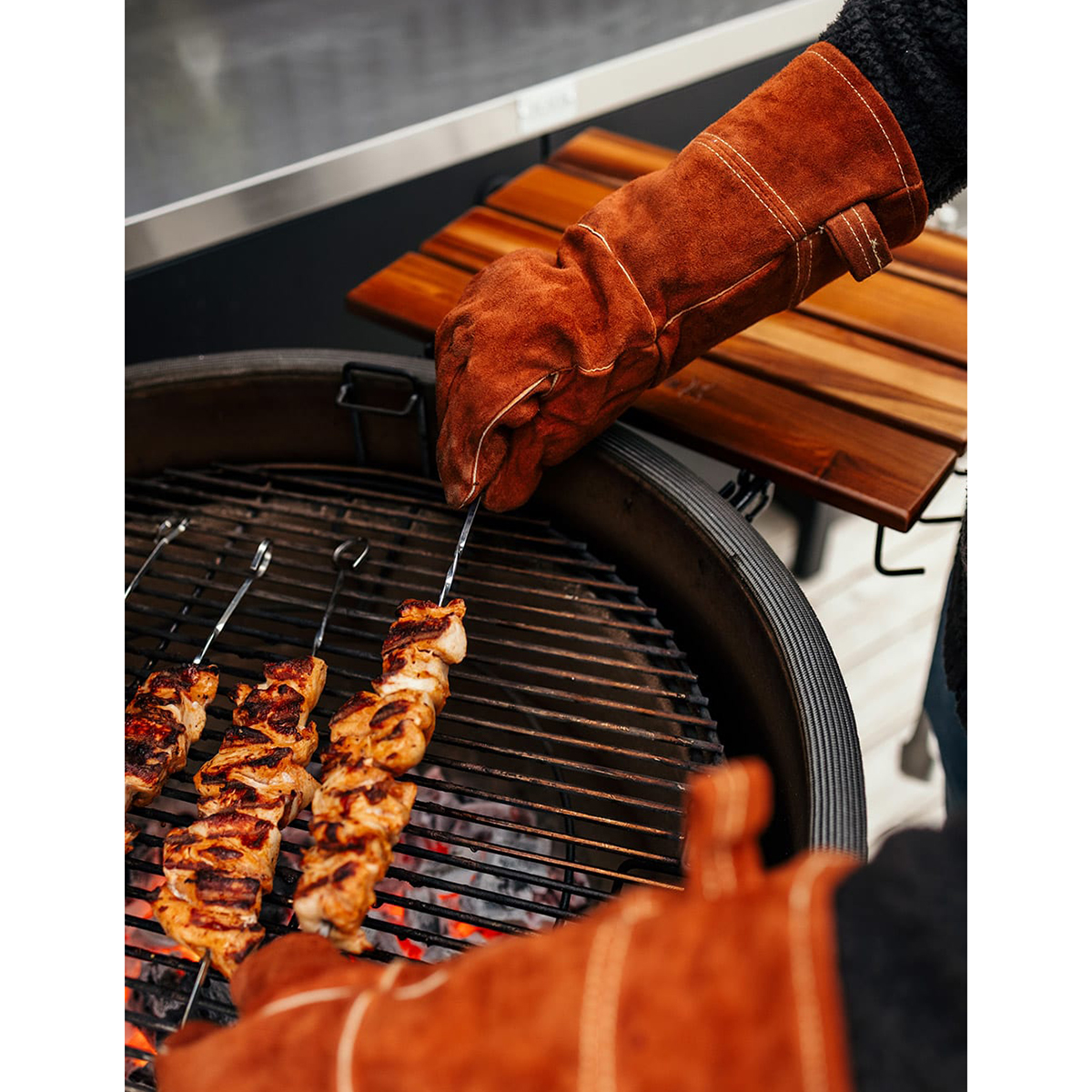 Grillspett Pepper Stainless Steel 10-pack