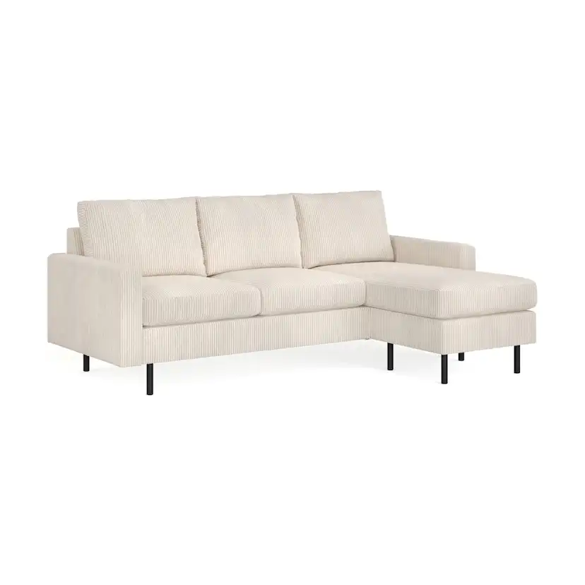 Soffa Scandinavian Choice Peppe Vändbar L-Formad Divansoffa 3-sits
