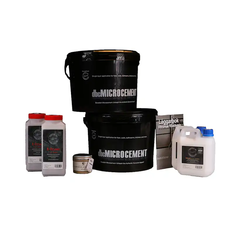 Microcement Design By Cement Färdigblandad Bänkskiva/Stänksk