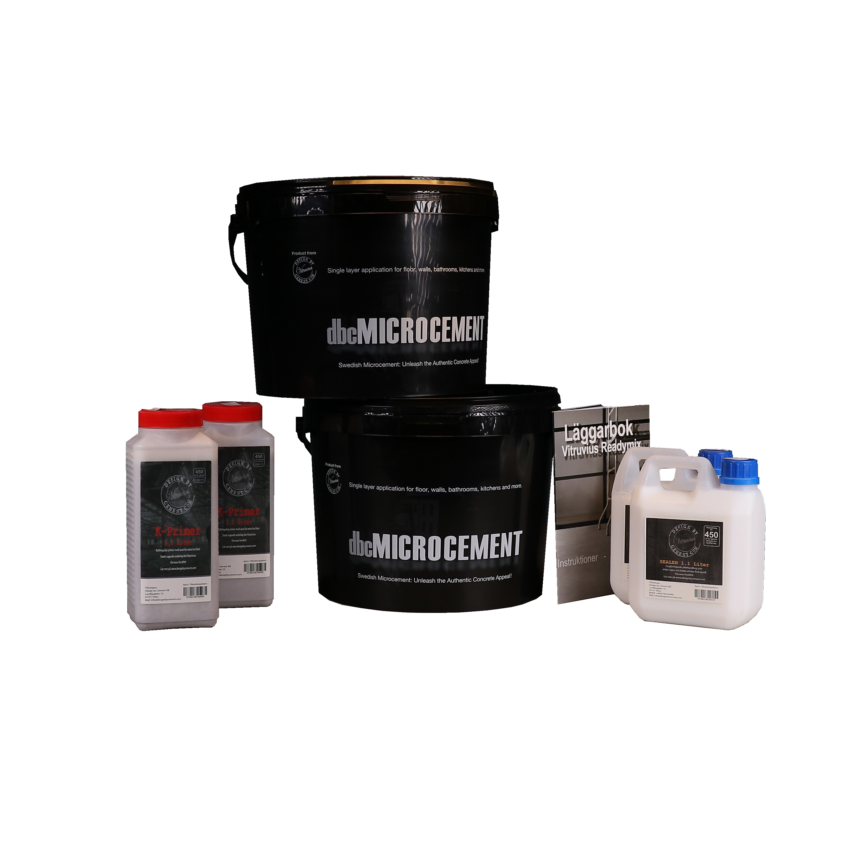 Microcement Design By Cement Färdigblandad Vägg