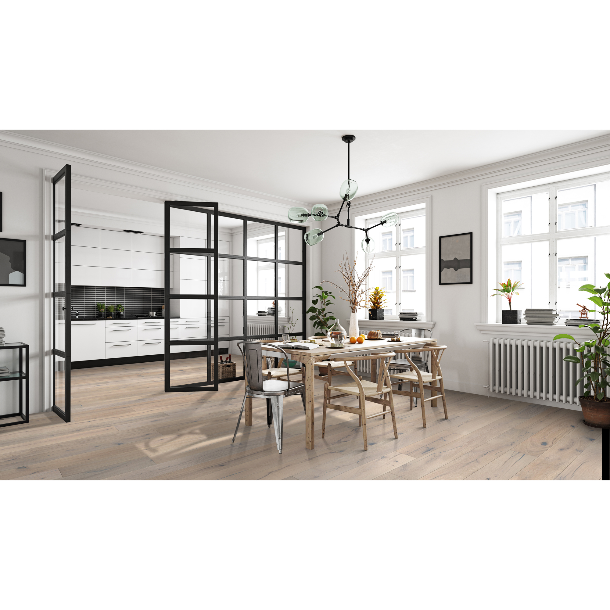 Parkettgolv NQD Oak Cotton 5G