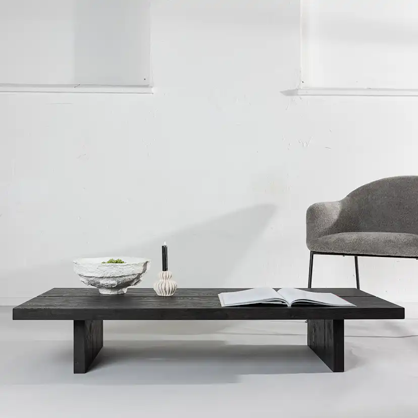 Soffbord Venture Home Lancaster Mörkbrun Rektangulärt Vardagsrumsbord