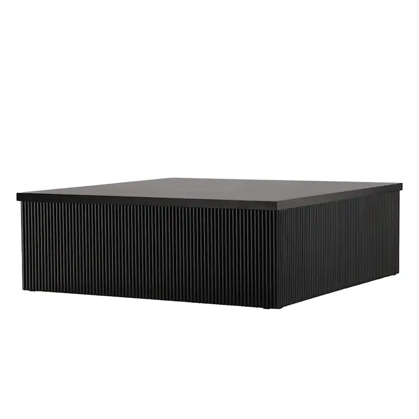 Soffbord Venture Home Lenox Svart Rektangulärt Vardagsrumsbord