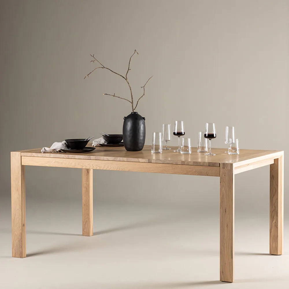 Matbord Vind Slider med iläggsskiva