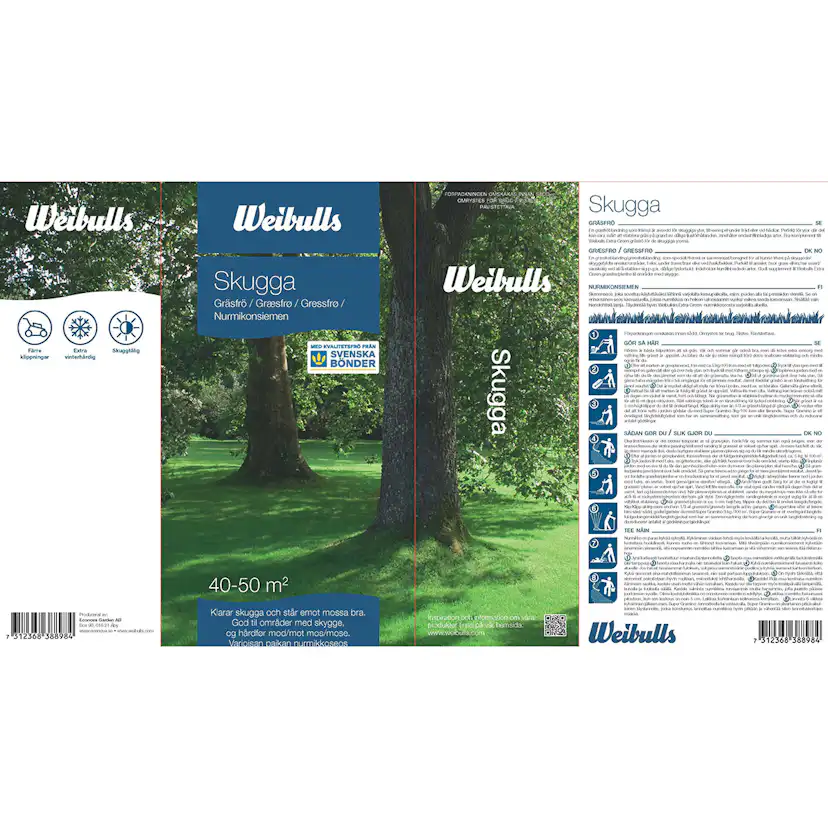 Gräsfrö Weibulls Skugga 1 kg