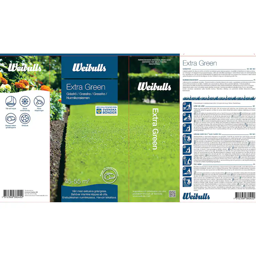 Gräsfrö Weibulls Extra Green 1 kg