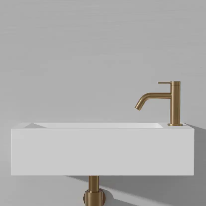 Vattenlås Scandtap Style i Rostfritt Stål för Handfat