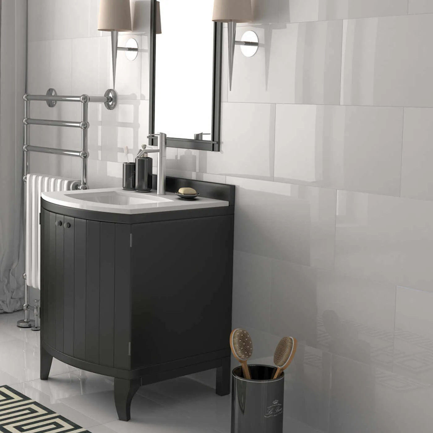 Kakel Tenfors Vit Blank 30x60 cm