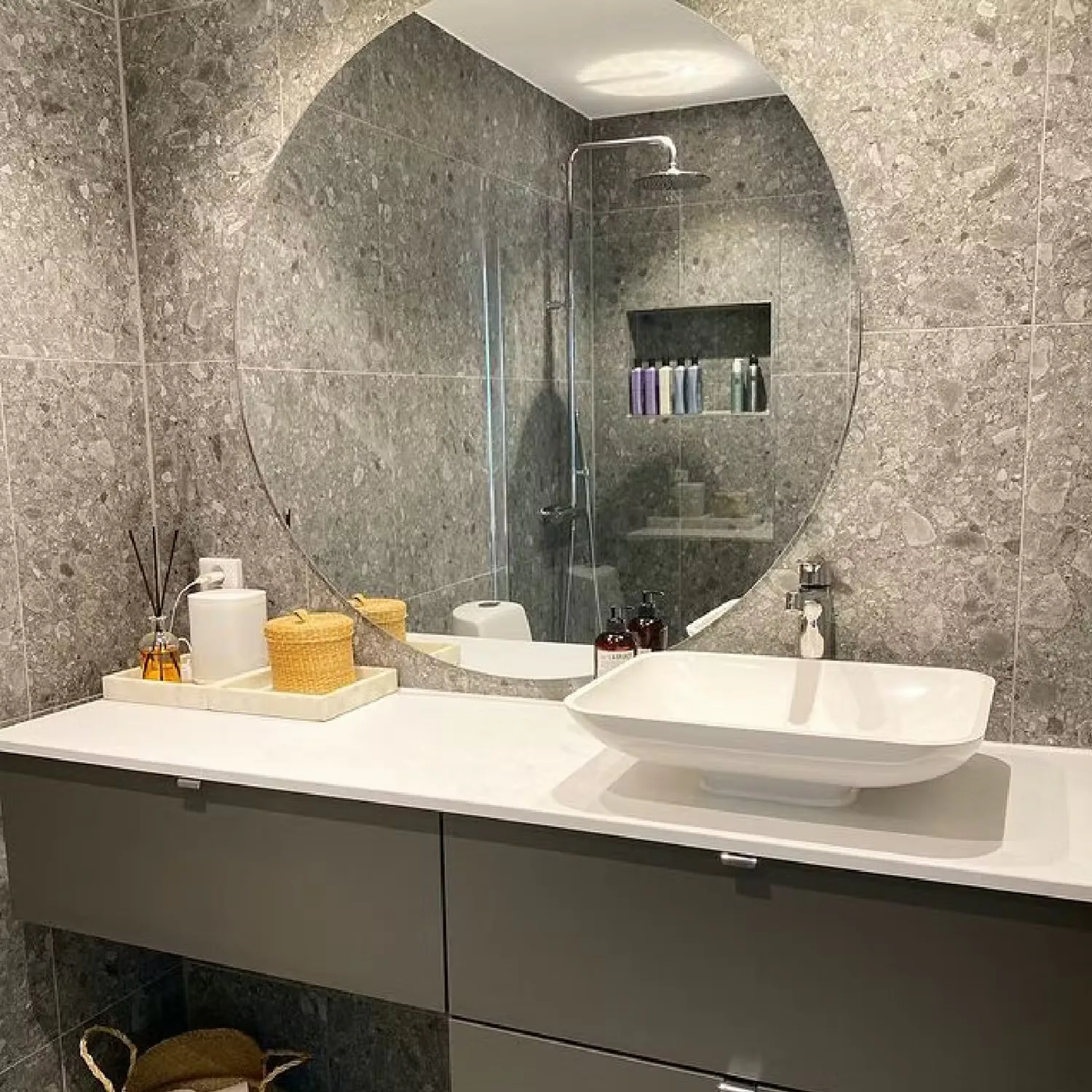 Klinker Tenfors Flodsten Smoke 60x60 cm