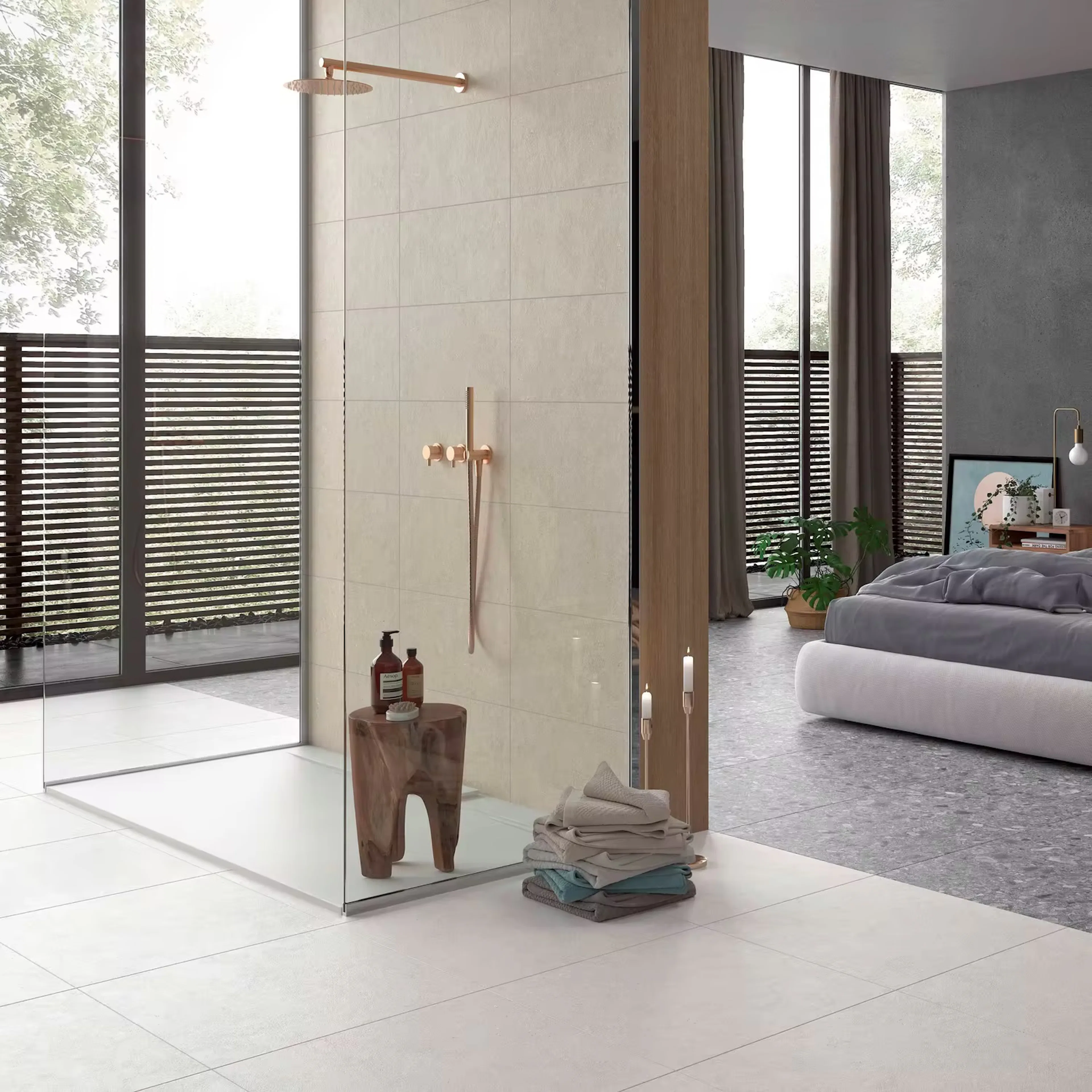 Klinker Tenfors Kalksten Artic 60x60 cm