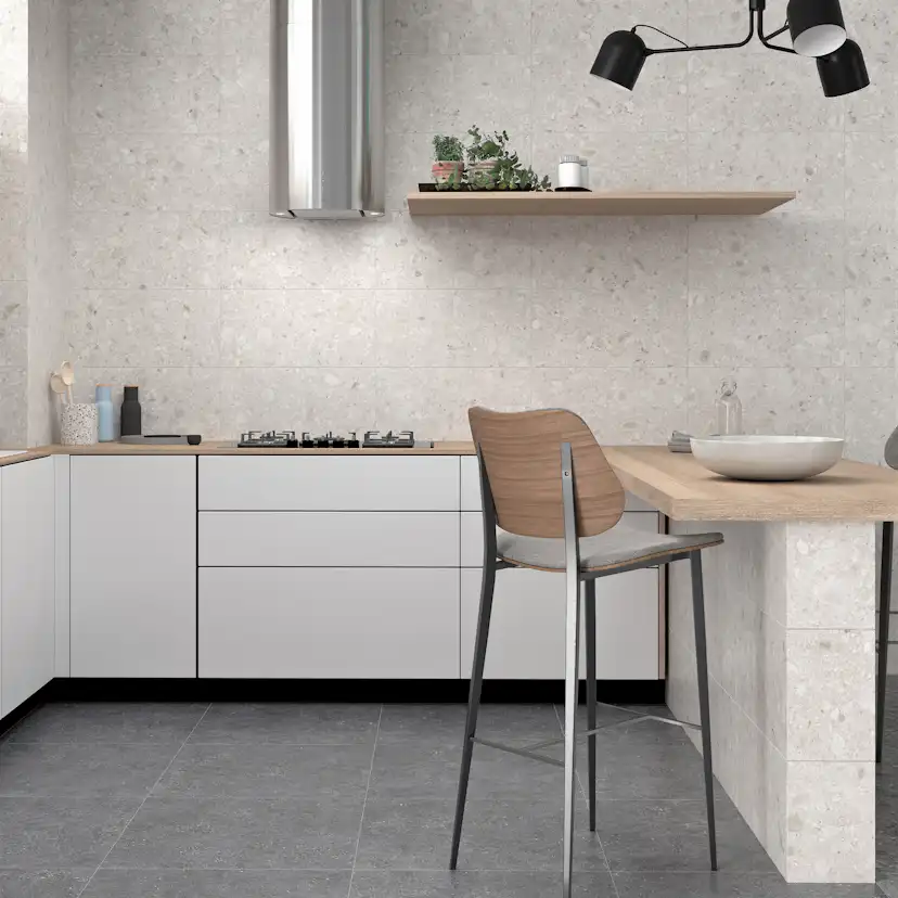 Klinker Tenfors Flodsten Snow 30x60 cm