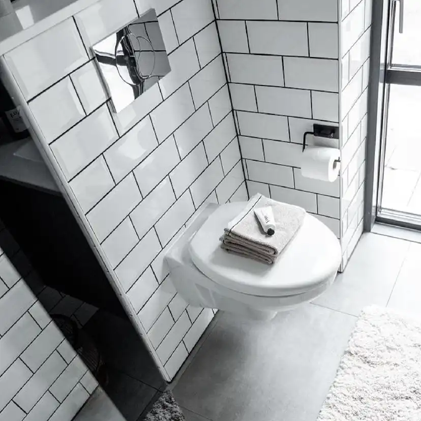 Kakel Tenfors Metro Vit Blank 10x20 cm