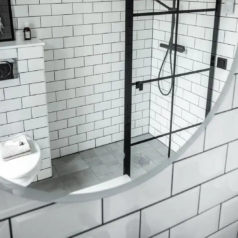 Kakel Tenfors Metro Vit Blank 10x20 cm