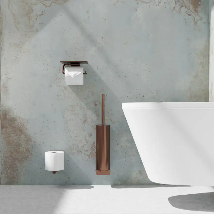 Toalettborste Scandtap Duo Style Vägghängd