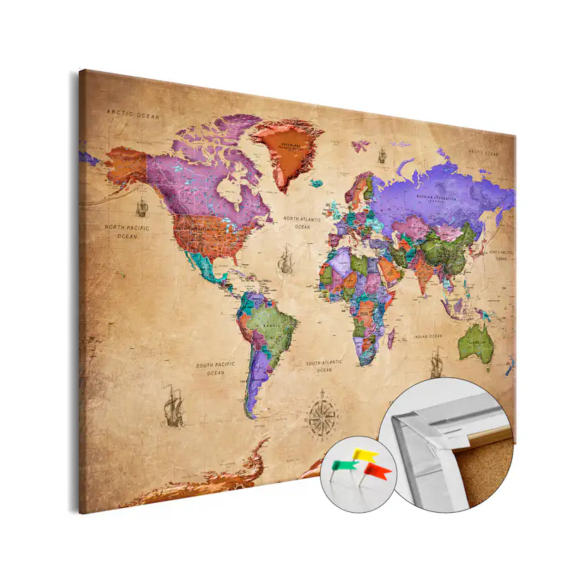 Anslagstavla Arkiio Colourful Travels