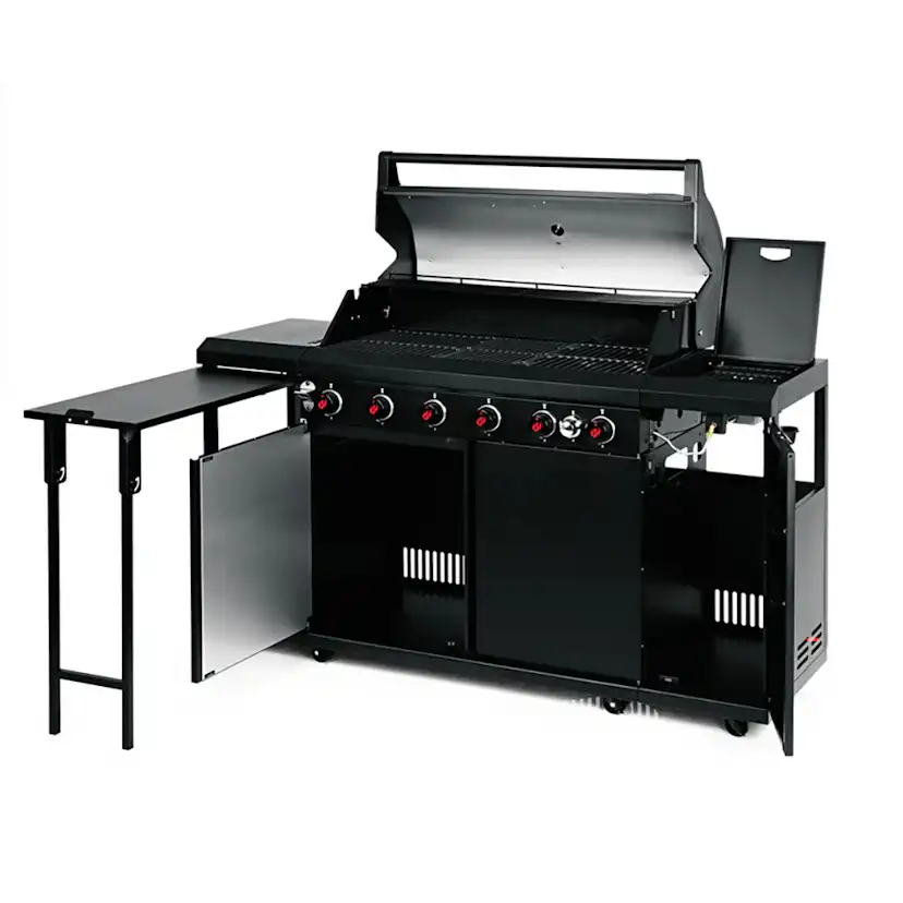 Gasolgrill Landmann Outdoor Kitchen 6.1 MaxX Svart 22173