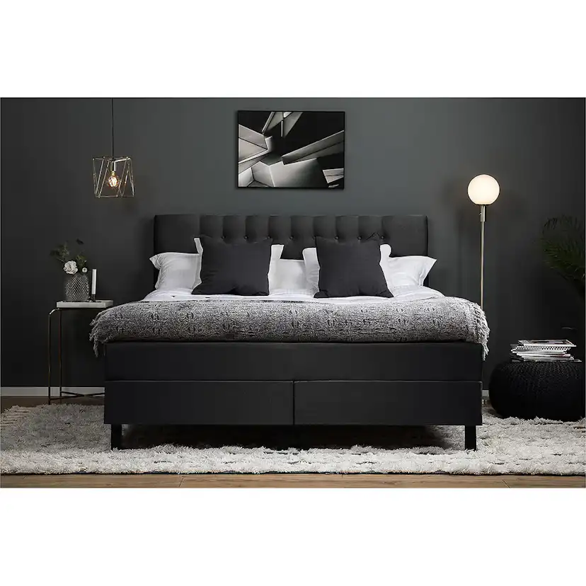 Kontinentalsäng Bedly Sängpaket Lucky Diamant 160x200 Memory