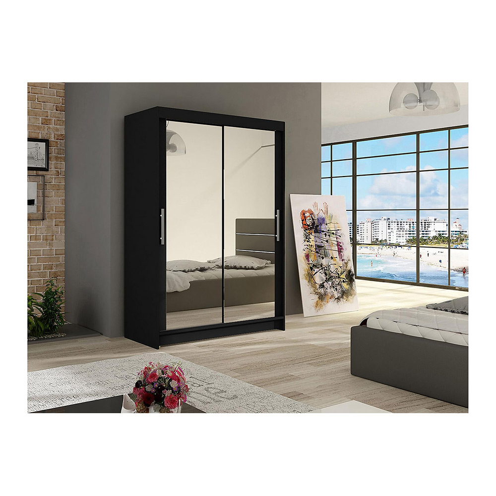 Garderob Scandinavian Choice Estella med Skjutdörrar och Speglar