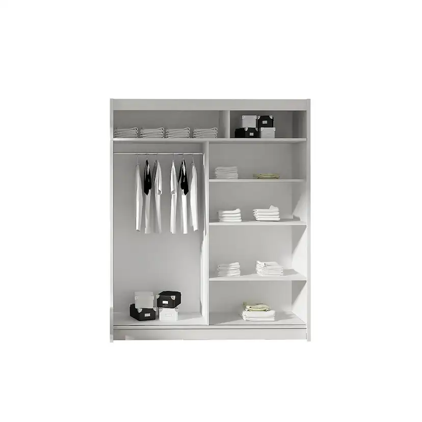 Garderob Scandinavian Choice Leila med Skjutdörrar och Spegel