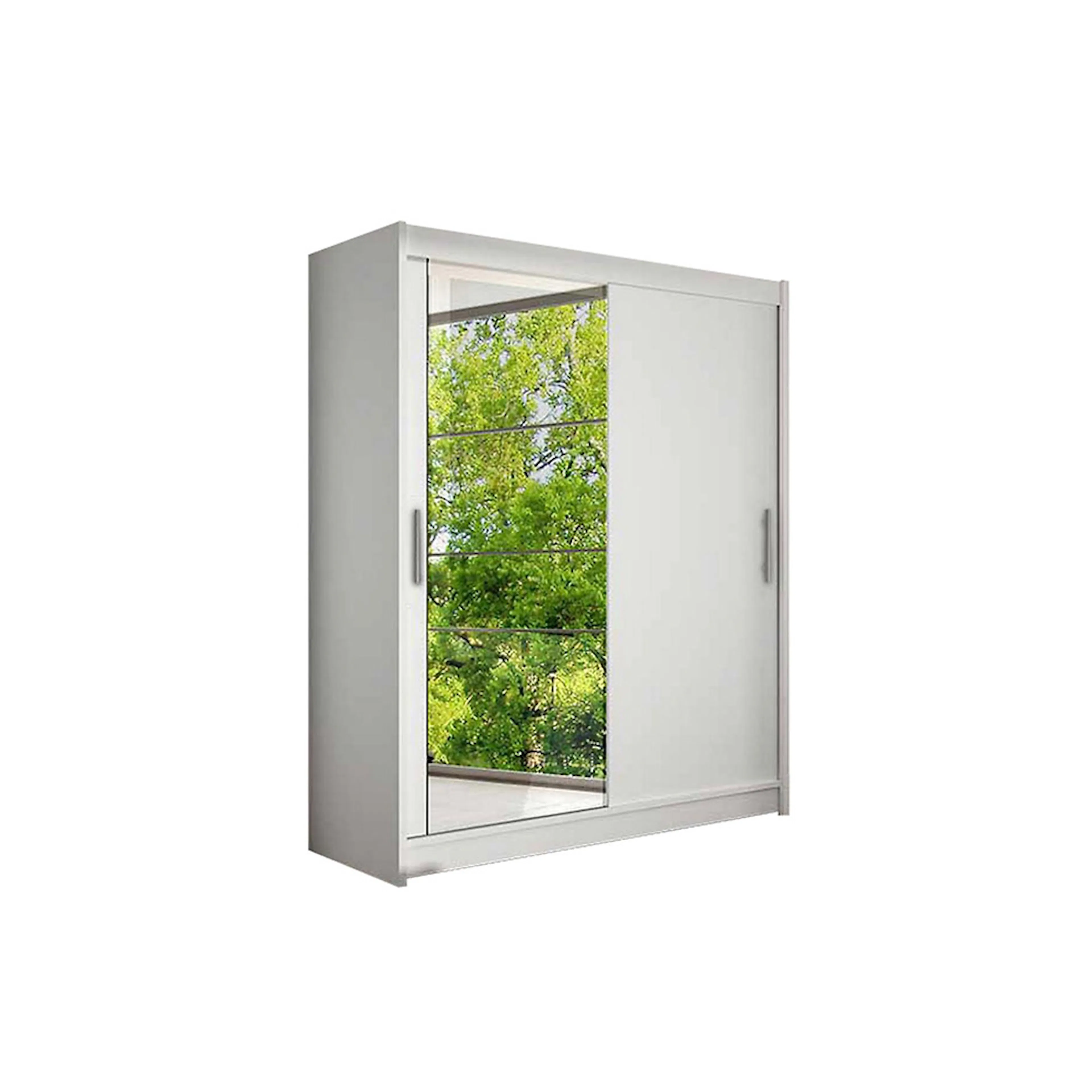 Garderob Scandinavian Choice Leila med Skjutdörrar och Spegel