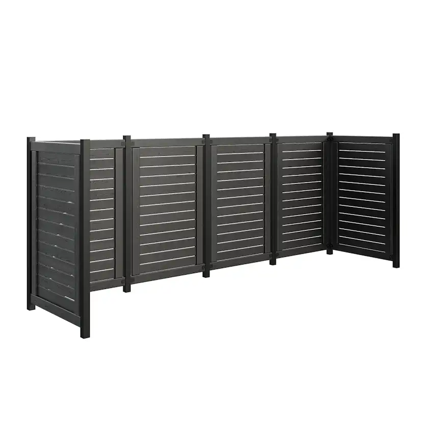 Avfallsskjul PLUS Lund 325x85x124 cm