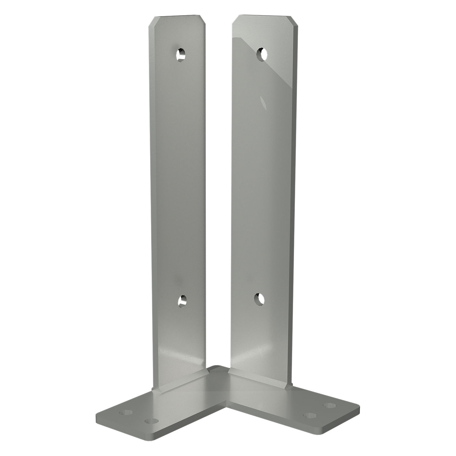 Hörna PLUS stolparfot för fundament För stolpar 9x9 cm - höjd 30 cm