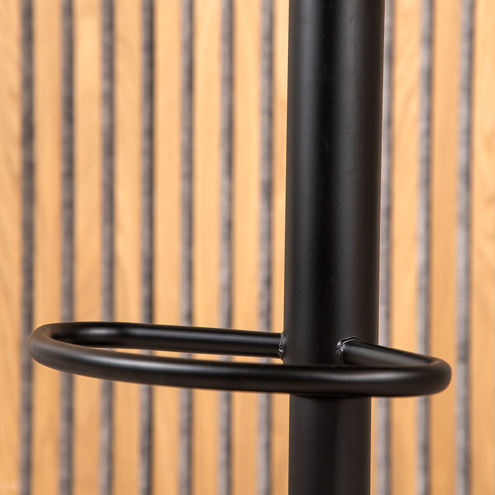 Barstol Venture Home Adesto Höj & Sänkbar Svart