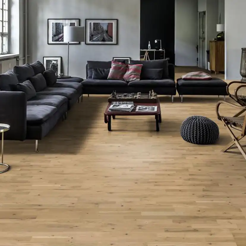 Parkettgolv Kährs Beyond Retro Urban Brown Ultramatt Lack Ek 3-Stav