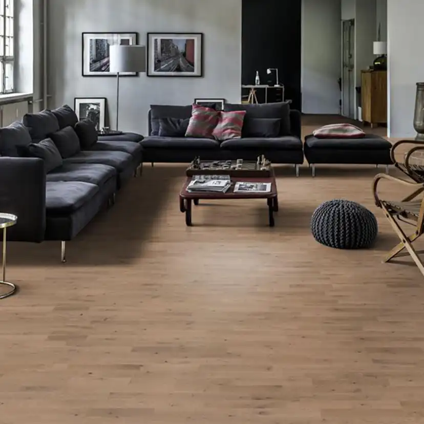 Parkettgolv Kährs Beyond Retro Frozen Hazelnut Ultramatt Lack Ek 3-Stav