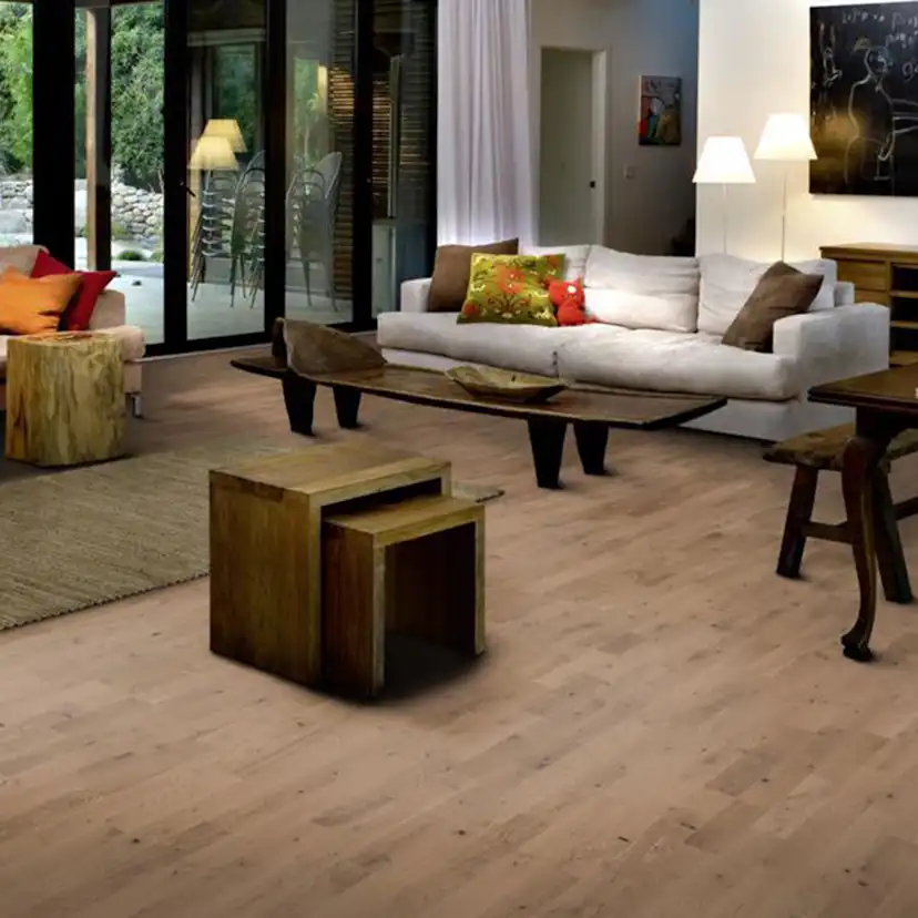 Parkettgolv Kährs Beyond Retro Frozen Hazelnut Ultramatt Lack Ek 3-Stav